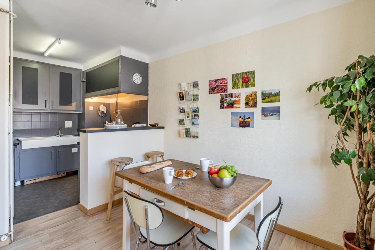 Studio avec balcon, plage à 50m, proche Vieux Port Marselha Exterior foto