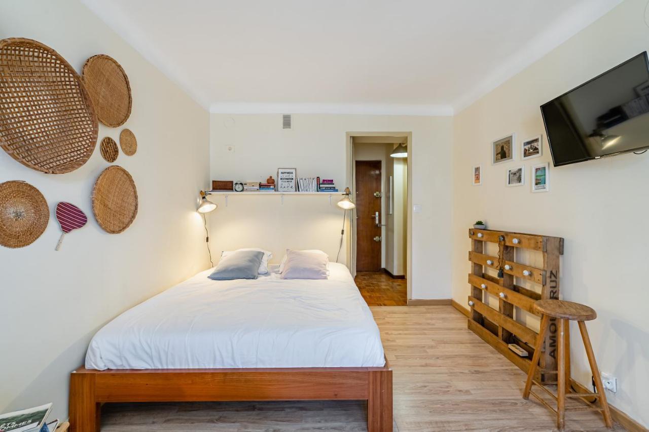 Studio avec balcon, plage à 50m, proche Vieux Port Marselha Exterior foto