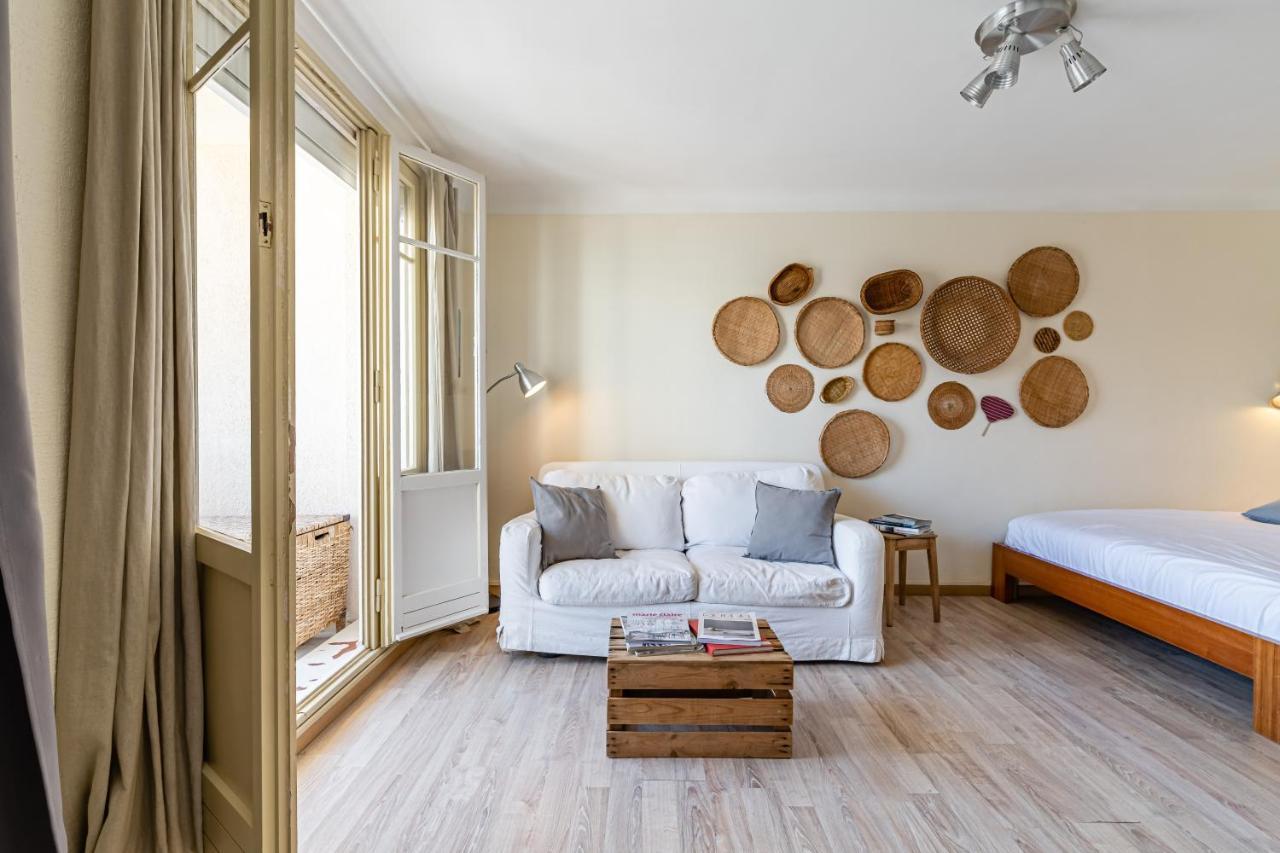 Studio avec balcon, plage à 50m, proche Vieux Port Marselha Exterior foto