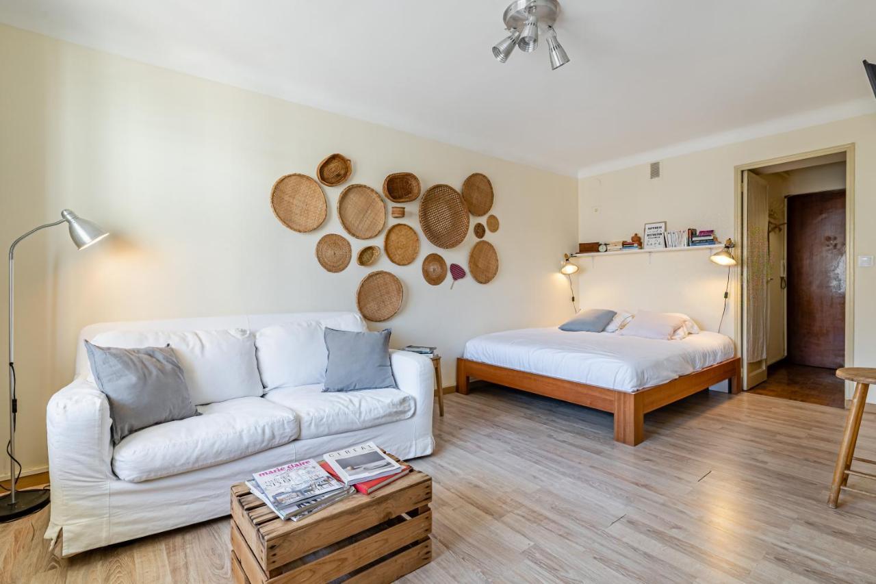 Studio avec balcon, plage à 50m, proche Vieux Port Marselha Exterior foto